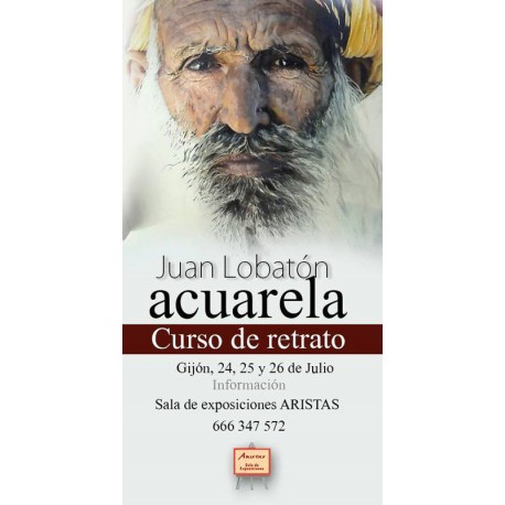 Curso de Retrato en Acuarela - Juan Lobatón