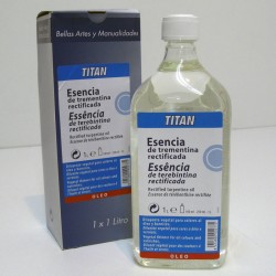 Esencia Trementina Rectificada 1000ml - TITAN