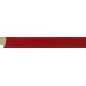 Moldura ancho medio color rojo - 17x26mm