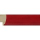 Moldura ancho medio color rojo - 17x26mm
