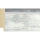 Moldura lisa plana en blanco borde plata - 17x53mm