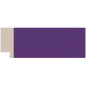 Moldura plana violeta oscuro - 13x30mm