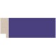 Moldura plana violeta azulado - 13x30mm