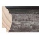 Moldura Escalonada Plata y borde en oscuro - 23x61mm