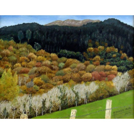 Martinez-Alea - Paisaje otoñal - 34x27cm 