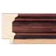 Moldura clásica en madera con filo más claro - 26x44mm