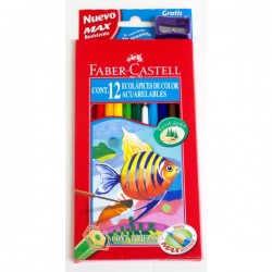 Pack lapiz acuarelable 12Uds - Faber Castell