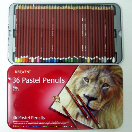 Pack de 36 lapices pastel - Derwent