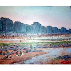 Miguel A. Velasco - Playa al atardecer